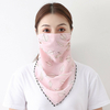Impression dété masque pour le cou foulard solaire écran extérieur équitation masque respirant à séchage rapide