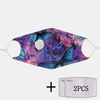 Imprimé papillon PM2.5 filtre joint masque antipoussière non jetable