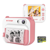 Imprimante photo BlitzWolf® BW-DP1 1920 * 1080 Caméra vidéo pour enfants 58 mm Impression thermique instantanée Impriman