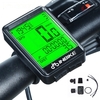 INBIKE ordinateur de vélo rétro-éclairage sans fil étanche vtt vélo odomètre chronomètre compteur de vitesse montre LED