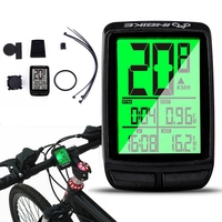 INBIKE étanche ordinateur de vélo rétro-éclairage sans fil vtt vélo odomètre chronomètre compteur de vitesse montre LED