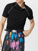 INCERUN Men Design T-Shirt Fashion Double Side Zippers Short Sleeve Men