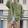 INCERUN Men Solid Color Pullover Hoodies Sweatshirt Deconstructed Patchwork Single Layer Pullover Sweatshirt Plus Size S