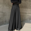 INCERUN Men Wide Legs Skirt Pants,  False Two-piece Design Loose Fit Long Trousers for All Season Large Size S-5XL