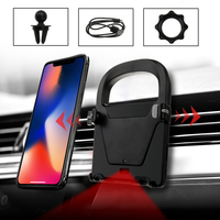 Intelligent Auto USB IR Infrared Motion Car Air Vent Holder Charger For Smartphone