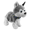 Interactif pour chien en peluche électronique pour chien en peluche,  promenade de contrôle,  son Husky réagit au toucher