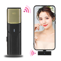 Interface type-c/IOS réduction du bruit micro cravate sans fil micro à revers pour iPhone enregistrement Audio vidéo