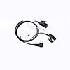 Interphone Air Duct Casque M Connecteur Réglage du volume Écouteur