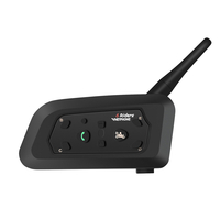 Interphone dinterphone de casque de moto de VNETPHONE V6-1200 1200M avec la fonction de bluetooth