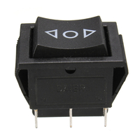 Interrupteur à bascule momentané à 6 broches 12V DPDT pour fenêtre électrique AC 250V / 10A 125V / 15A