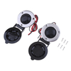 Interrupteur à Pied de Guindeau Compact Noir Couvert - 1 Up & 1 Down - Dawn Marine
