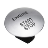 Interrupteur dallumage à bouton-poussoir de démarrage du moteur sans clé à une clé Argent / Rouge pour Mercedes-Ben