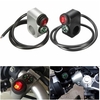 Interrupteur marche-arrêt de lumière de signal de phare 12V 16A 22mm avec boussole pour guidon de moto