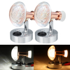 Intérieur acrylique LED 12v 3W + 1W lecture lampe de bureau de lumière pour camping car caravane
