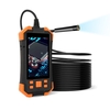 IP67 étanche dur fil 5.5mm lentille endoscope caméra 4, 3 pouces IPS pipeline industriel ultra-clair avec écran endoscope