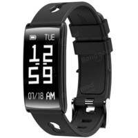 IP67 Étanche OLED 0.96 pouces Écran Bluetooth 4.0 Bracelets Moniteur de Fréquence Cardiaque Smart Bracelet