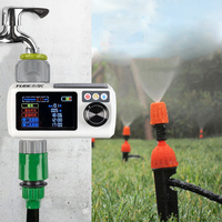 IP68 étanche grand écran minuterie deau automatique capteur de pluie minuterie dirrigation contrôleur de jardi
