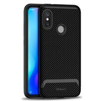IPAKY antichoc dur PC + Soft coque arrière en TPU étui de protection pour Xiaomi Redmi 6 Pro Mi A2 Lite Non original