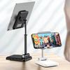 IPAKY Desktop 3 ports USB Chargeur Support de téléphone pliable en hauteur réglable Support de tablette pour tablette de