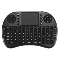 Ipazzport I8 2.4G Version Italienne Sans Fil Rechargeable Mini Clavier Touchpad Air Mouse