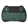 iPazzPort KP-810-21Q 2.4G Sans Fil Espagnol Trois Couleurs Rétro-Éclairé Mini Clavier Touchpad Air Souris