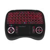 iPazzPort KP-810-21T-RGB espagnol trois couleurs rétro-éclairé mini clavier touchpad airmouse