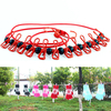 IPRee ™ Outdooors PorTable Corde de camping extensible coupe-vent avec 12 clips