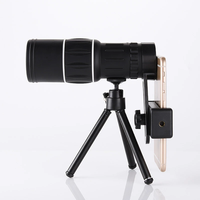 IPRee 16x52 Monoculars HD Powerful Long Distance Field of View Image Stabilization Waterproof For Wildlife Observation H