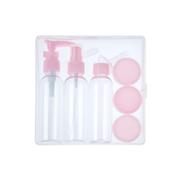 IPRee® 18 Pcs Portable Désinfectant Bouteille Transparent Désinfectant Pour Les Mains Savon Pour Les Mains Rechargeable
