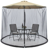 IPRee® 300x230cm Parapluies de Patio Mesh Net Tables Pique-nique Net Couverture Installer Anti-moustiques Net