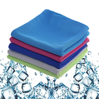 IPRee® 3Pcs Serviette Super Refroidissante Sport Soft Serviette Frigorifique Respirante Séchage Rapide Fitness Course Ca