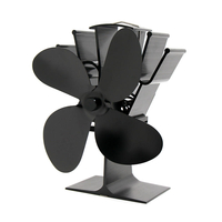 IPRee® 8, 8 pouces 5 lames ventilateur de cheminée poêle à bois ventilateur de chaleur thermique