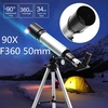 IPRee® 90X F36050M Télescope monoculaire 50mm Télescope astronomique Télescope Oculaires réfractifs Trépied Débutants 2.