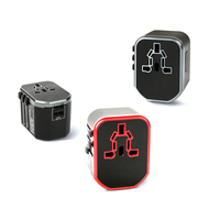 IPRee® Adaptateur secteur USB de voyage pour camping-car de voyage de camping US US UK UK Adaptateur secteur