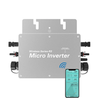 IPRee WVC-300/600/700W Wifi Version Solar On Grid Inverter AC110V ~230V IP65 Waterproof Grid Tie with Pure Sine Wave for