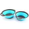 IPRee® 2pcs / Set Paniers de drainage pliables en silicone Passoire rétractable Gadgets de stockage pour pique-nique de