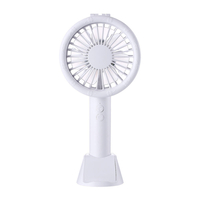 IPRee® 3 In 1 5V Mini ventilateur de bureau portable USB Modes 3 Ventilation de refroidissement LED Support téléphone lé