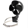 IPRee® Ventilateur de cheminée à 4 lames Ventilateur de chaleur thermique Ventilateur de poêle à bois Ventilateur de cha