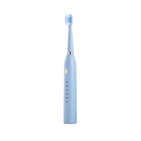 IPX7 Étanche 500mAh Brosse À Dents Électrique 6 Vitesse USB Rechargable Sonic Vibration Brosse À Dents Blanchissant Oral