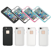 IPX8 écran tactile imperméable résistance à la chute de plongée 6m de cas antichoc pour iPhone 6 6s
