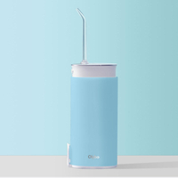 Irrigateur oral portatif évolutif Olybo Chargement USB à haute fréquence Pulsed Water Flosser Tooth Flusher IPX7 réservo