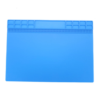 Isolation thermique de plate-forme de maintenance de tapis de protection de tapis de bureau de coussin de silicone résis