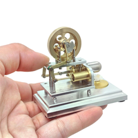 J06G Bee Series Mini Horizontal Stirling Engine Model Physics Science Experiments for Children