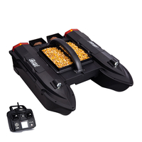 JABO5CG RC Boat GPS Bateau dappât de pêche avec détecteur de pêche Contrôle intelligent Retour Double bacs Charge d