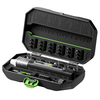 JAKEMY 8196 High Efficiency Patented Design Electric Screwdriver with 360° Shadowless Lighting 1500mah PD Charge Battery