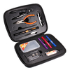 JAKEMY JM-P16 12 en 1 DIY Électronique Atomiseur Bobine Jig Outil Sac Accessoires Vape Outil À Main Tournevis Pince Kit
