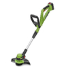 Jardin extérieur sans fil électrique de Strimmer dherbe de tondeuse escamotable avec le chargeur Batterie