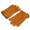 Jardin Jardinage Soudeur Gants Hommes Femmes Thorn Proof Cuir Gants De Travail Jaune