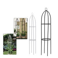 Jardin Plante Fleur Vigne Rack Escalade Planteur Treillis Support Métal Cadre Support Présentoir