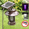Jardin solaire anti-moustiques LED lampe extérieure couverte lumière moustique imperméable tueur